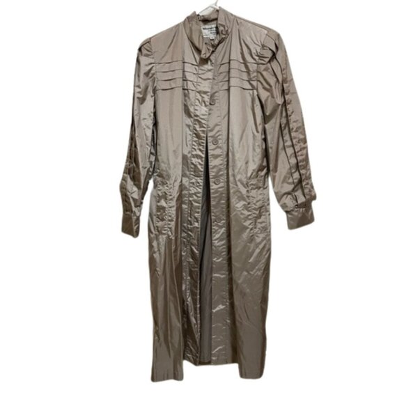 Weather Wise taupe trench coat/rain coat with belt. - Picture 1 of 8